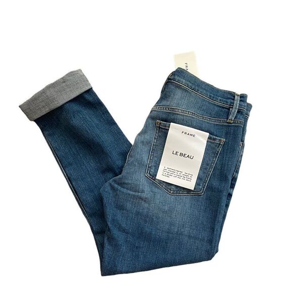 Frame Denim New Women's Le Beau Jeans - Picture 7 of 12